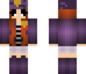 purple girl