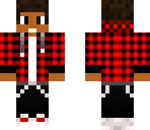 guy with checkered shirt