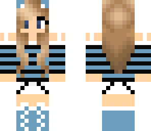 blue cat girl-edit