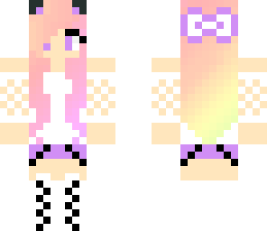 purple cat girl