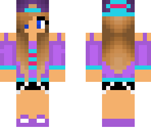 super girl purple