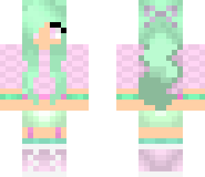 mermaid hair girl 