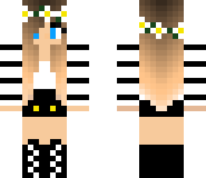 black and white stripes