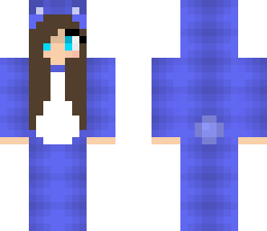 blue bear girl