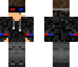 black 3d glasses boy
