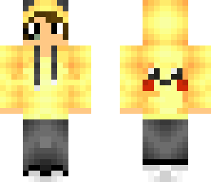 cute pikachu person kawaii