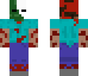 skull face zombie