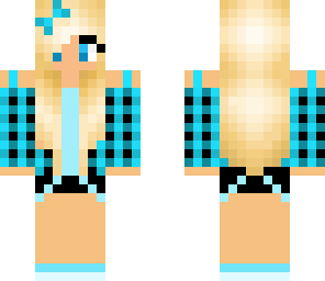 blue girl