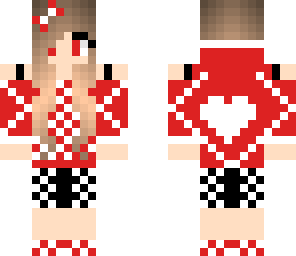 red swag girl