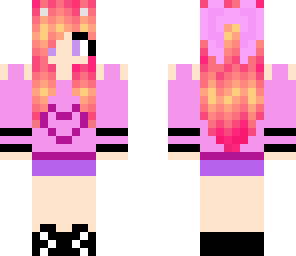 firey hair girl