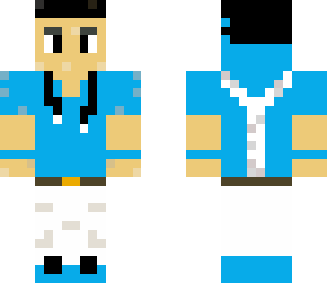 skin blue
