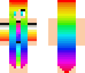 rainbow girl