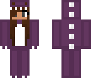 fixed purple dino girl
