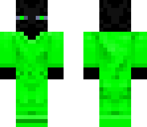green teenage enderman