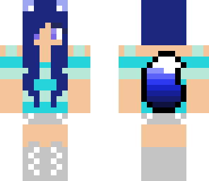 blue fox girl