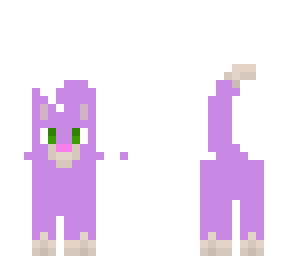 purple cat
