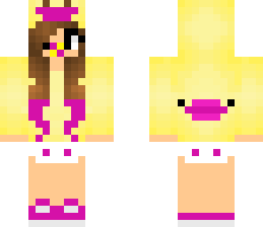 magenta duck baby girl