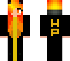 hufflepuff fire panda girl