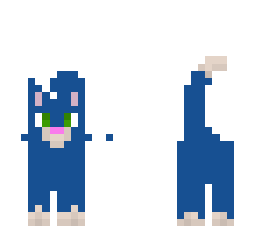 cyan cat