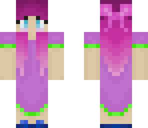 purple girl