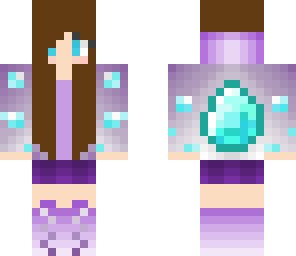 brunette diamond girl