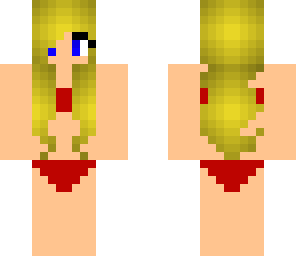 cute summer girl skin