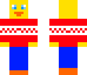 duck in a sweater