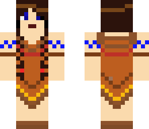 native american woman v1