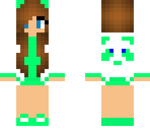 lime panda girl