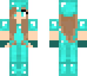 diamond armor girl