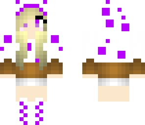 purple cake girl
