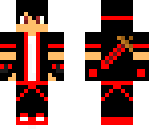 fire boy with sword