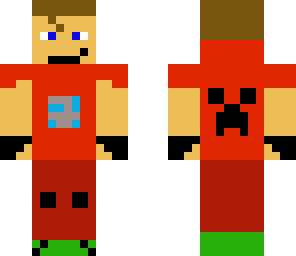 finalized random creeper guy skin