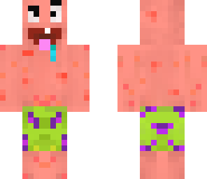 patrick from spongebob in minecraft