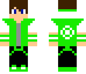 green cool boy