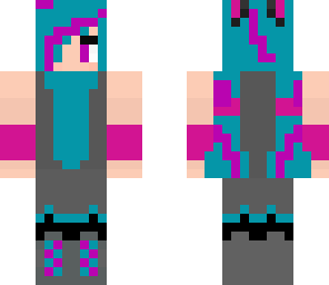 pink hair dye hatsune miku vocaloids 