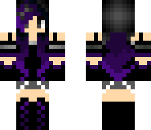 lila gothic girl