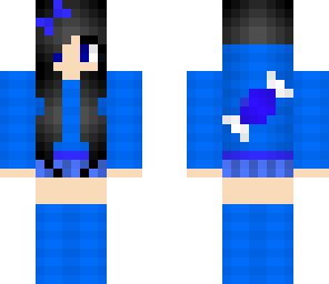 sweeth blue girl