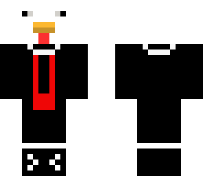 chicken in a suit