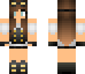 edit of steampunk girl