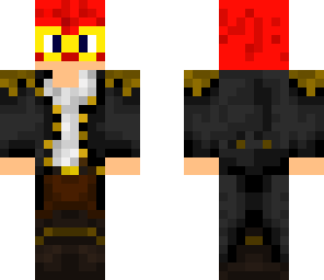 pirate luchador custom skin