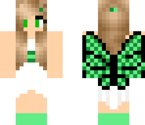 green fairy girl