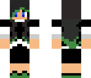 green goth girl