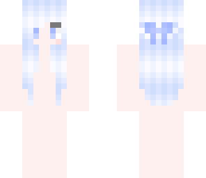 icy blue hair base - anime shading
