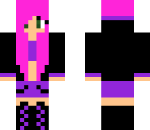 purple girl