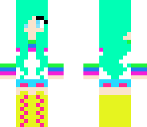 rainbow girl