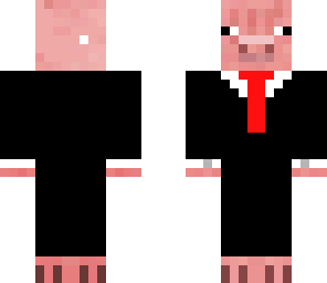 pig in a suit 