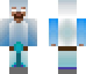 blue herobrine