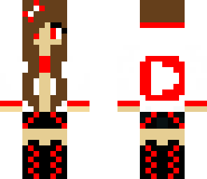 red youtuber girl