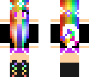 rainbow girl